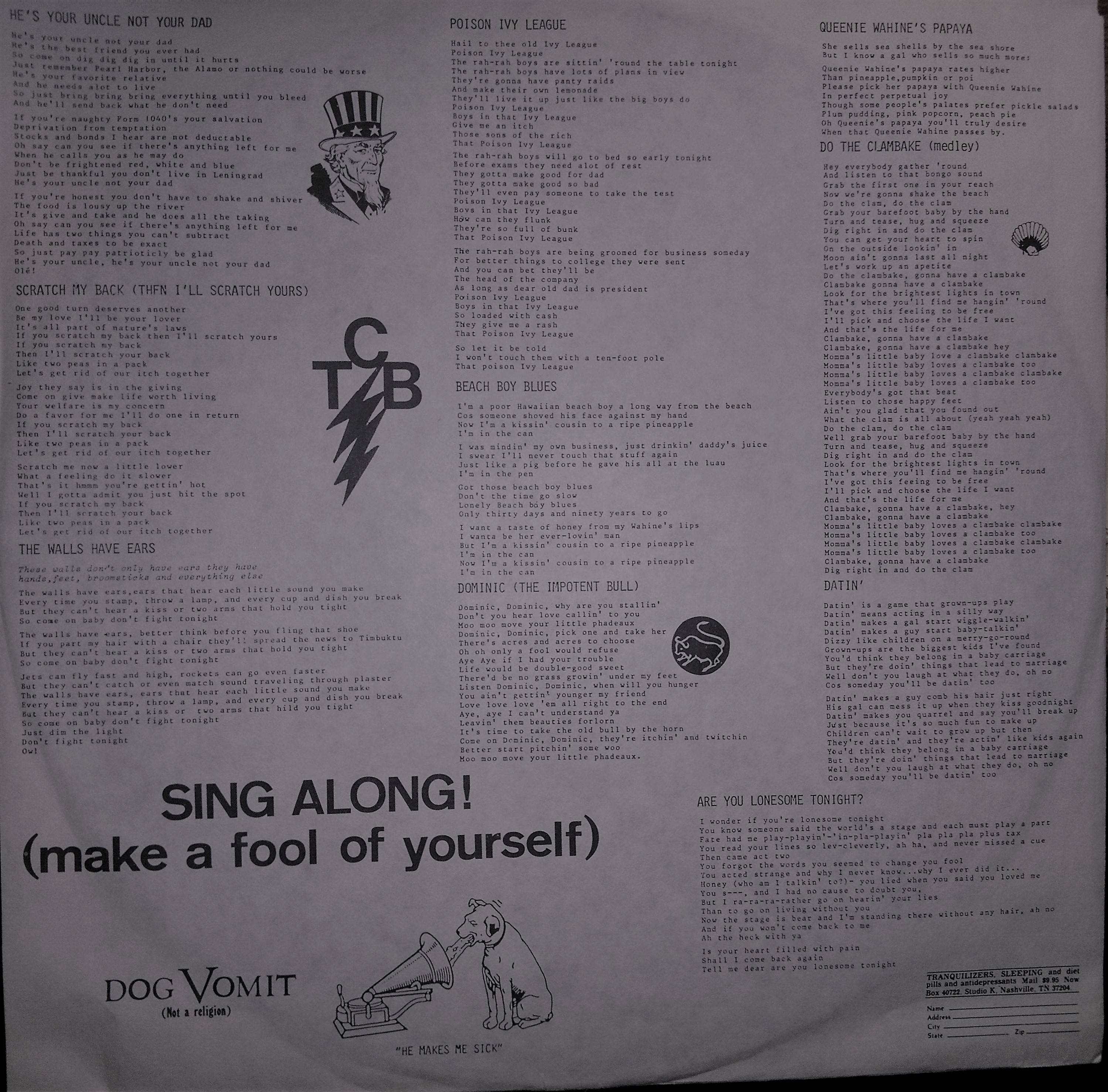 Elvis Presley Elvis Greatest Shit [lp sleeve01]